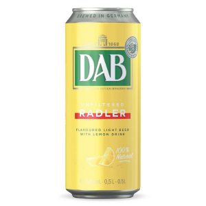 Cerveza DAB Radler Limon Lata 500ml