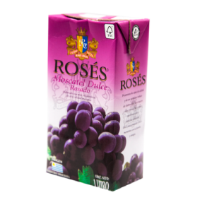 Vino Roses Rosado Dulce Moscatel 1L
