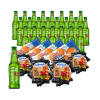 24 Hamburguesas Schneck Xl + Tortugas Bimbo + 24 Cervezas Smith 44 330cc
