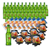 48 Hamburguesas Schneck Xl + Tortugas Bimbo + 48 Cervezas Smith 44 330cc
