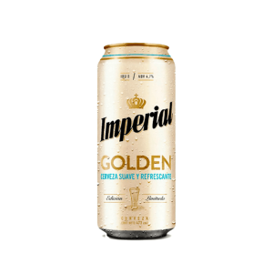 Cerveza Imperial Golden 473 ml